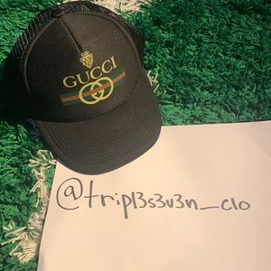 GUCCI Vintage Bootleg Mesh SnapBack